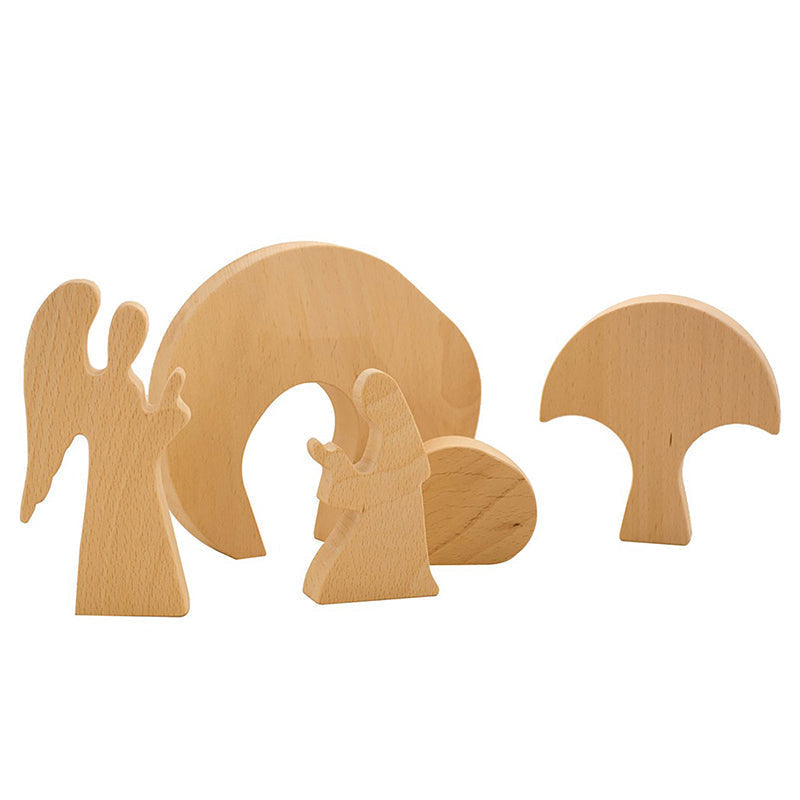Paasdecoratie van Hout