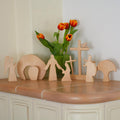 Paasdecoratie van Hout