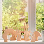 Paasdecoratie van Hout