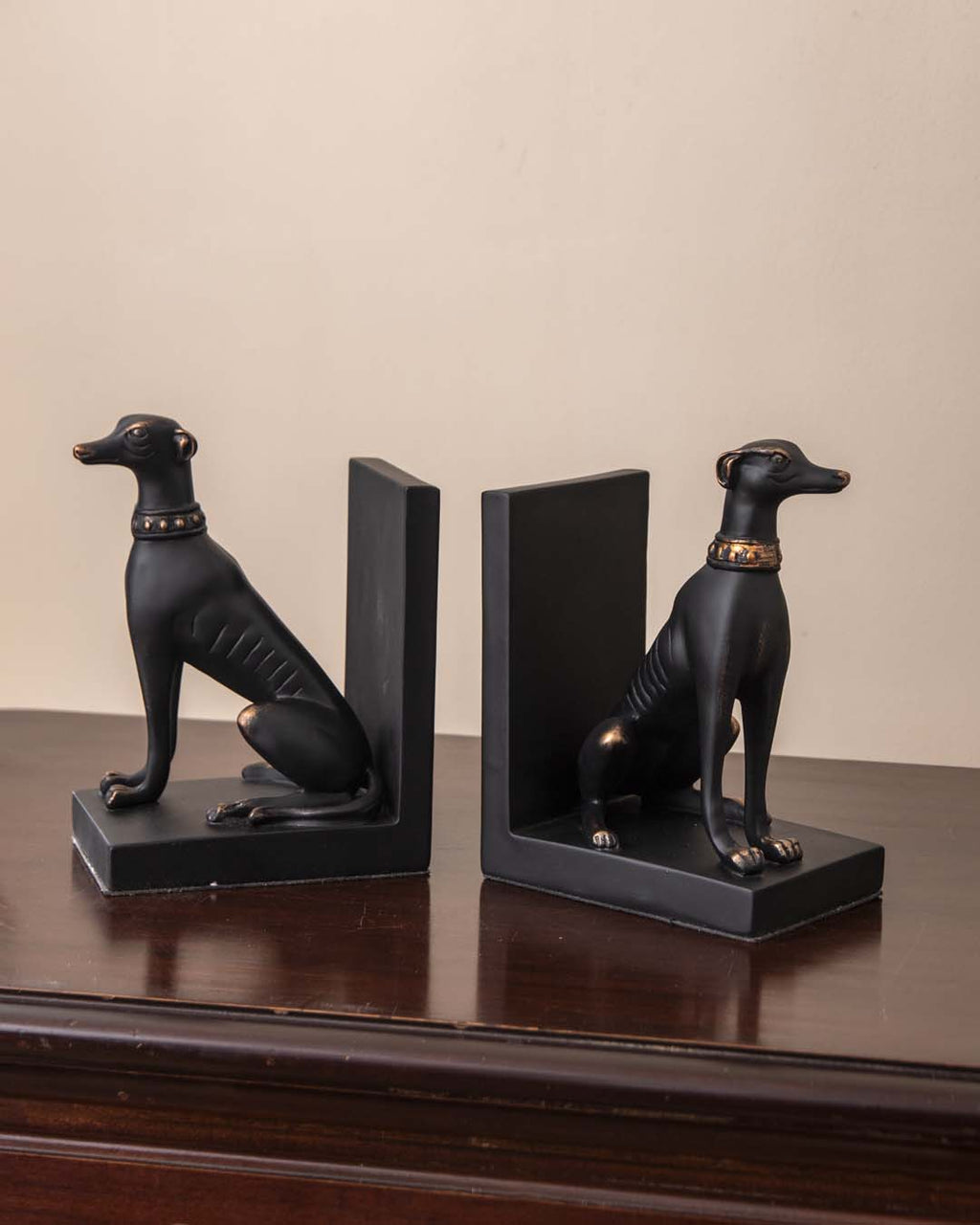 Guard Dog Boekensteun Set - Zwart