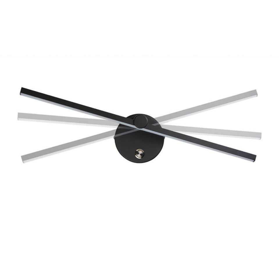 Nordic Minimalist Aluminium Lange Bar Schakelaar LED Spiegel Wandlamp | Troscana
