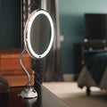 10x Zoom LED Make-up Spiegel