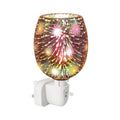 3D Glazen Aromatherapie Wax Smeltlamp Kleine Nachtlamp