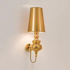 Tapered Wandlamp Verlichting Hedendaags Stof Wit/Zwart/Zilver LED Wandlamp, 6"/8"/10" Dia