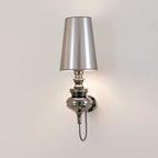 Tapered Wandlamp Verlichting Hedendaags Stof Wit/Zwart/Zilver LED Wandlamp, 6"/8"/10" Dia