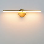 Nordic Minimalist Aluminium Lange Bar Schakelaar LED Spiegel Wandlamp | Troscana