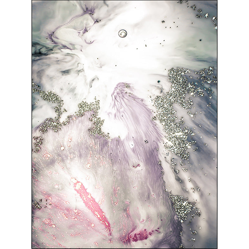 Modern woonkamer tapijt in grijs en roze Abstract zeewaterprint tapijt Polyester wasbaar huisdier vriendelijke tapijt
