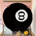 8 Ball Biljart Ronde Vloermat – Antislip Tapijt voor Woonkamer, Badkamer & Decoratie | Verkrijgbaar in Maten
