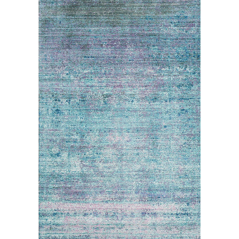 Eenvoudig abstract tapijt Blauw Modern tapijt Polyester Wasbaar Huisdierendvriendelijk Antislip tapijt voor de woonkamer