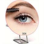 Troscana | Vergrotende Make-up Spiegel - 20X/10X Vergroting, Zuignap, Draagbaar