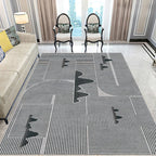 Stijlvolle Modernisme Tapijt Multicolored Gestreept Patroon Tapijt Huisdiervriendelijk Antislip Wasbaar Tapijt voor Decoratie