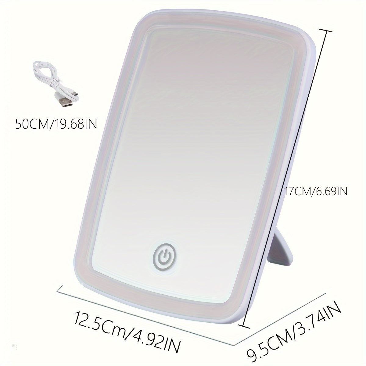 BloomMirror - Elegante LED Make-up Spiegel USB Oplaadbaar