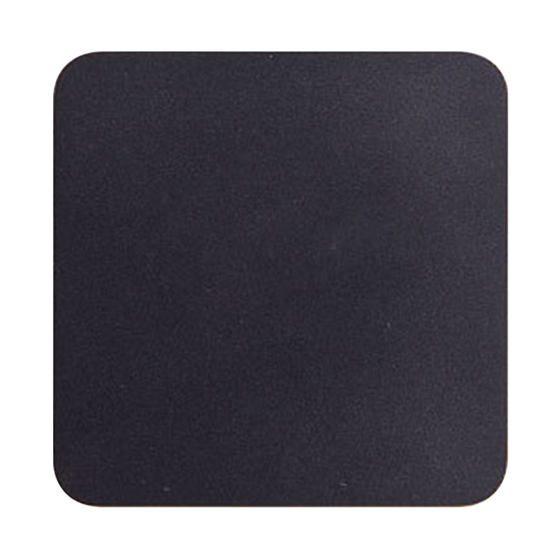 Ronde/Vierkante Inbouw Wandlamp Minimalistisch Aluminium Gang LED Wandlamp Licht in Zwart