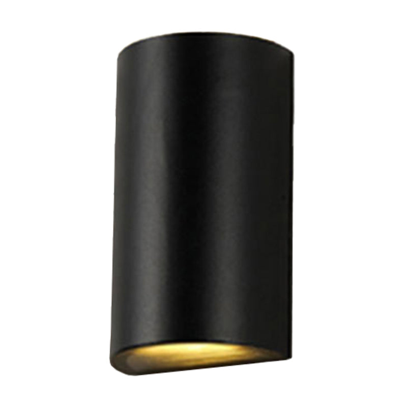 Cube/Driehoek/Cilinder Wandlamp Fixture Nordic Metaal Zwart Op en Neer LED Wandlamp voor Buiten