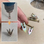 Troscana | Gipsplaat Expansie Ankers + Hoogwaardige Zink Schroeven Kit (Verpakking van 100)