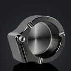 Retro Metalen Asbak, Aansteeklighter