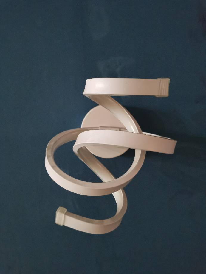 Ivory Ribbon Wandlamp Sconces Minimalisme LED Acryl Wandverlichting voor Slaapkamer