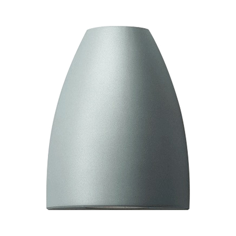 Bullet Vorm Wandlamp Modern Metaal Zwart/Grijs/Wit LED Op en Neer Wandlamp voor Trap