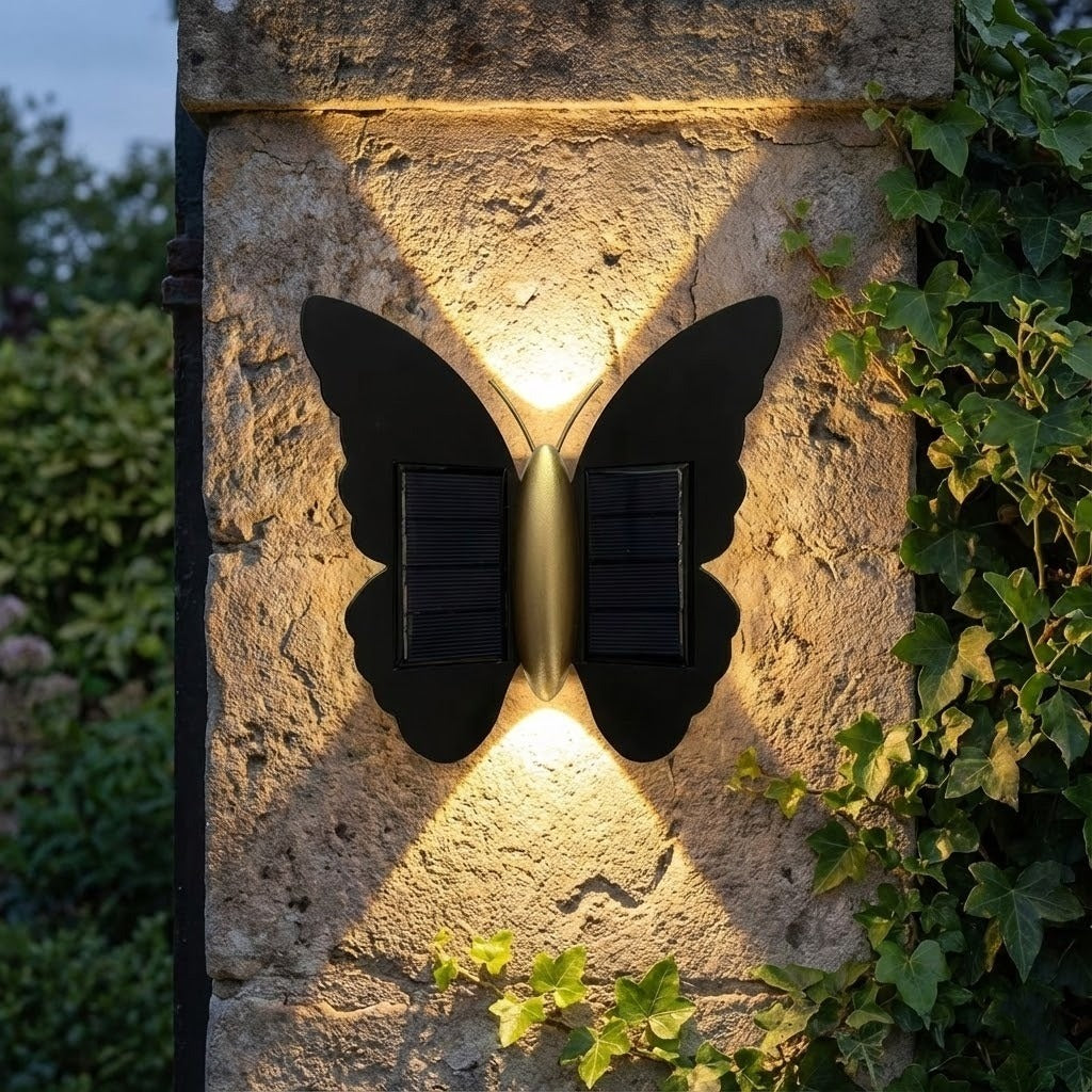 Butterfly Life Zonne-energie Buitenlamp