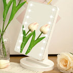 GlowMirror - Draagbare Make-up Spiegel met LED Verlichting