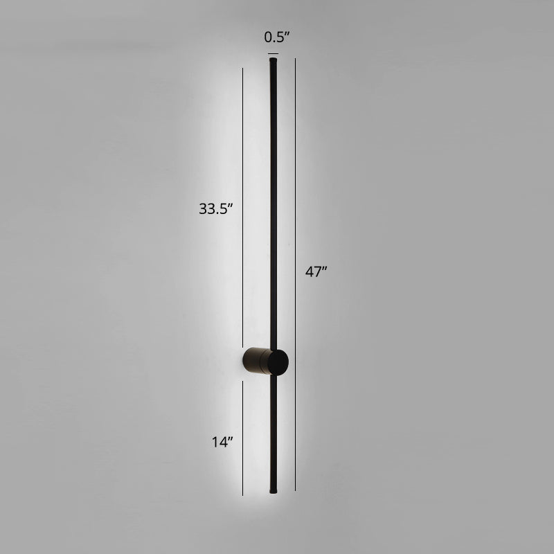 Draaibare Stick Wandlamp Verlichting Minimalistische Metaal Bedlamp LED Wandmontage Licht