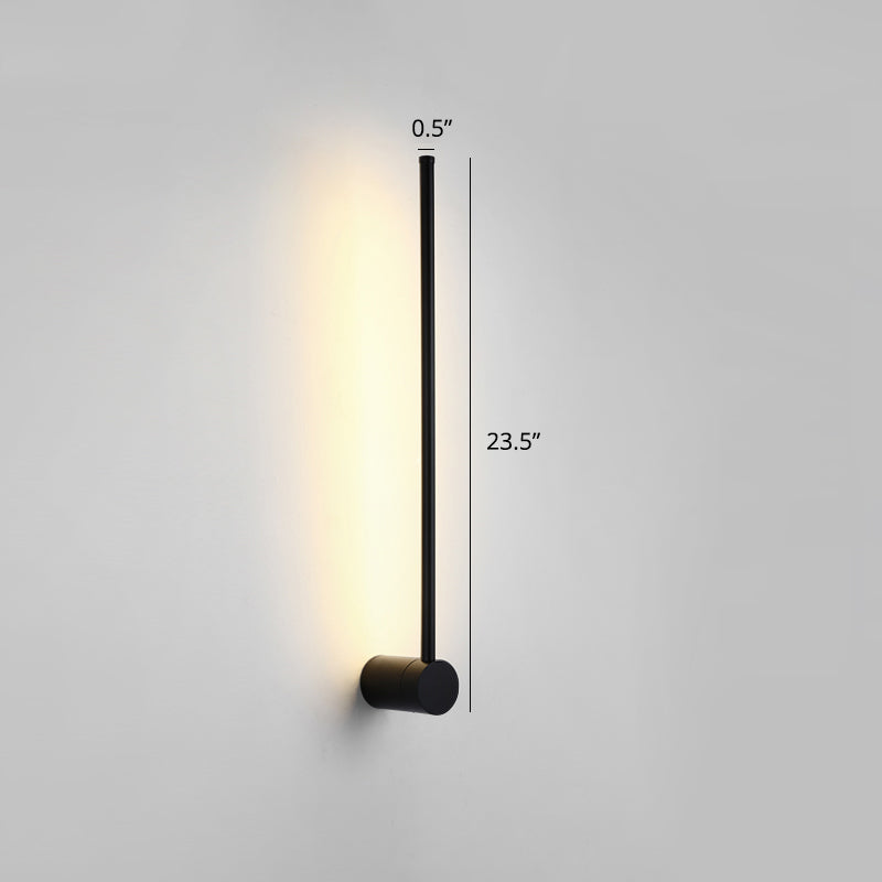 Draaibare Stick Wandlamp Verlichting Minimalistische Metaal Bedlamp LED Wandmontage Licht