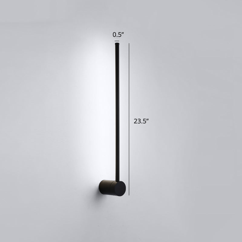 Draaibare Stick Wandlamp Verlichting Minimalistische Metaal Bedlamp LED Wandmontage Licht