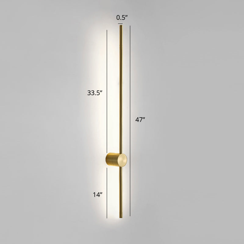 Draaibare Stick Wandlamp Verlichting Minimalistische Metaal Bedlamp LED Wandmontage Licht