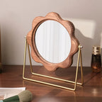 Elegante Draaibare Desktop Make-up Spiegel – Neoclassic Design