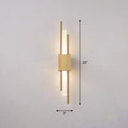 Postmoderne Stijl Rod Vormige Wandlamp Acrylaat Trap LED Wandlamp Verlichting