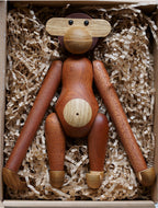 Cheeky Monkey Massief Houten Ornament
