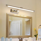 Tube LED Foto Licht Minimalistische Metalen Badkamer Vanity Wandlamp met Swingarm