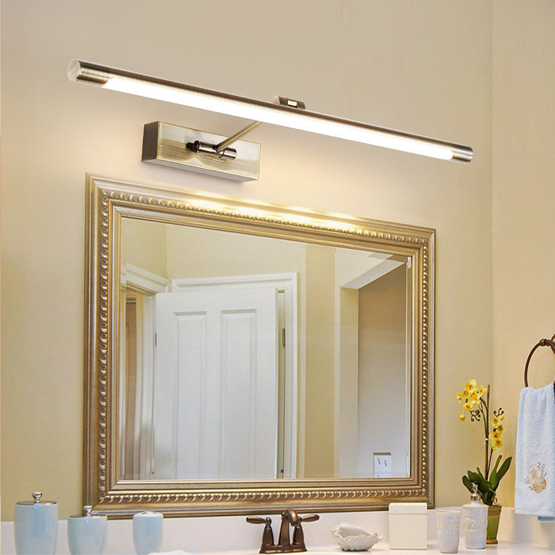 Tube LED Foto Licht Minimalistische Metalen Badkamer Vanity Wandlamp met Swingarm