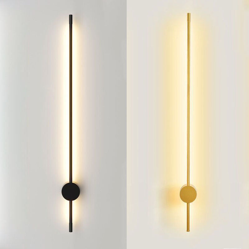 Slim Rod Trapleunings Wandlamp Aluminium Minimalistisch LED Muurbevestigde Verlichtingsarmatuur