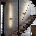Slim Rod Trapleunings Wandlamp Aluminium Minimalistisch LED Muurbevestigde Verlichtingsarmatuur