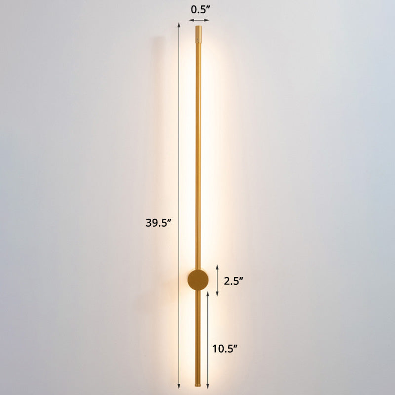 Slim Rod Trapleunings Wandlamp Aluminium Minimalistisch LED Muurbevestigde Verlichtingsarmatuur