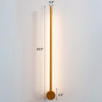 Slim Rod Trapleunings Wandlamp Aluminium Minimalistisch LED Muurbevestigde Verlichtingsarmatuur