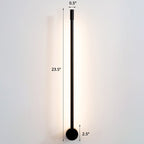 Slim Rod Trapleunings Wandlamp Aluminium Minimalistisch LED Muurbevestigde Verlichtingsarmatuur