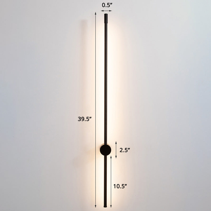 Slim Rod Trapleunings Wandlamp Aluminium Minimalistisch LED Muurbevestigde Verlichtingsarmatuur