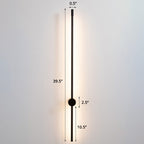 Slim Rod Trapleunings Wandlamp Aluminium Minimalistisch LED Muurbevestigde Verlichtingsarmatuur
