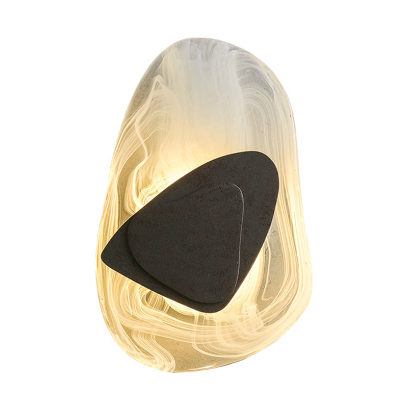 Moderne Nordic Wandlamp 1 Licht Glazen Muurbevestiging Verlichting Luxe Wandlamp voor Slaapkamer