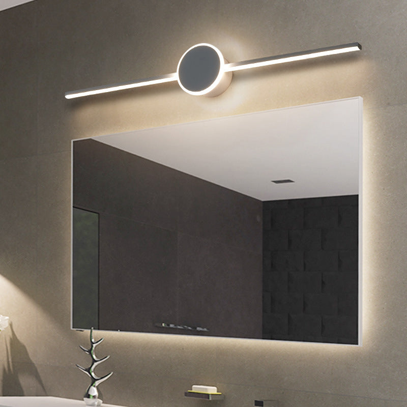 Lineaire Wandlamp Vanity Moderne Minimalistische Stijl Metalen Enkele Vanity Lamp