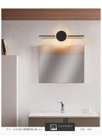 Lineaire Wandlamp Vanity Moderne Minimalistische Stijl Metalen Enkele Vanity Lamp