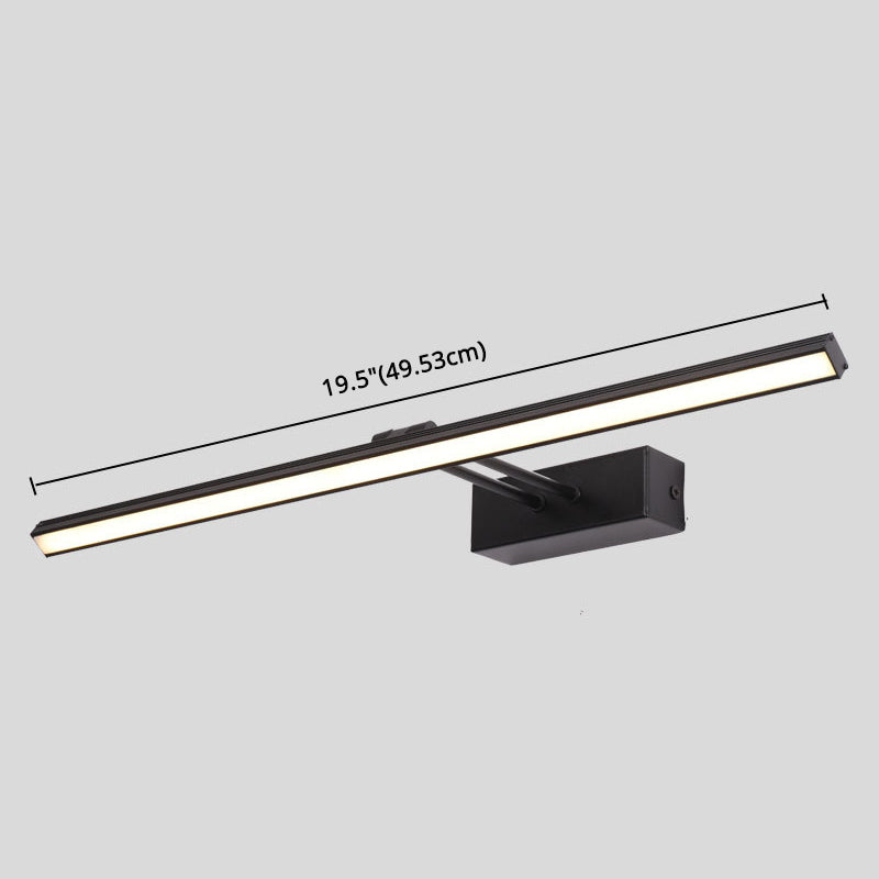 Lineaire Vanity Licht Moderne Minimalistische Stijl Metaal Enkele Vanity Licht