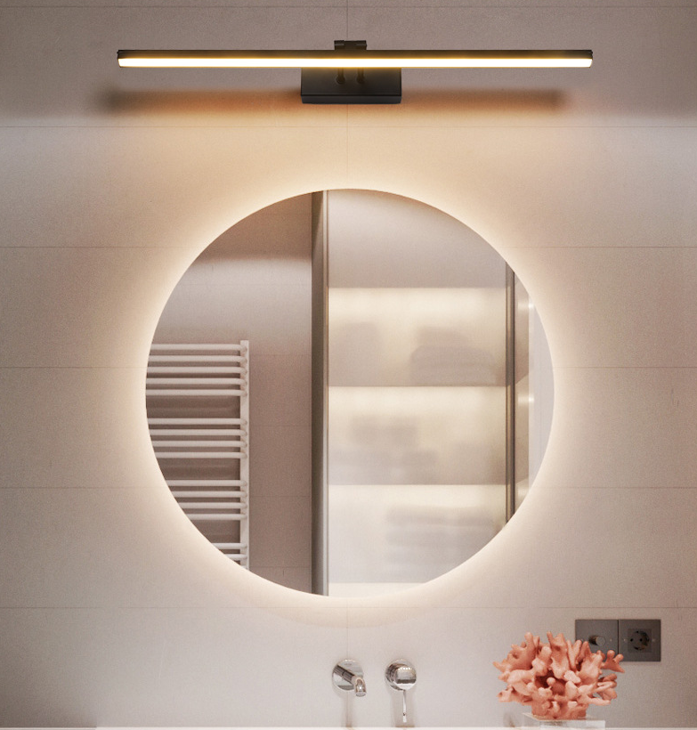 Lineaire Vanity Licht Moderne Minimalistische Stijl Metaal Enkele Vanity Licht