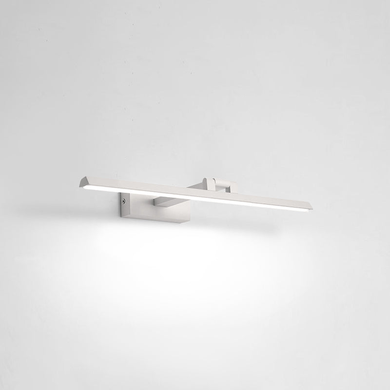 Lineaire LED Vanity Verlichtingsarmaturen Moderne Minimalistische Stijl Metalen Enkele Vanity Verlichting