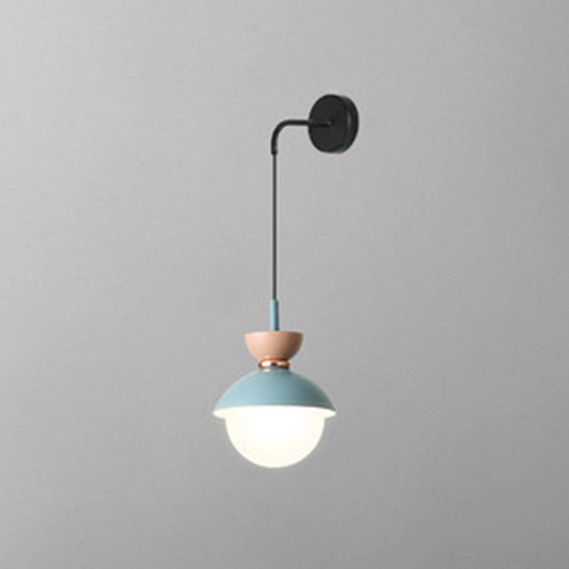 Macaroon Mini Wandlamp Nordic Kleurrijke Binnen Decoratie Wandverlichting voor Slaapkamer Gang