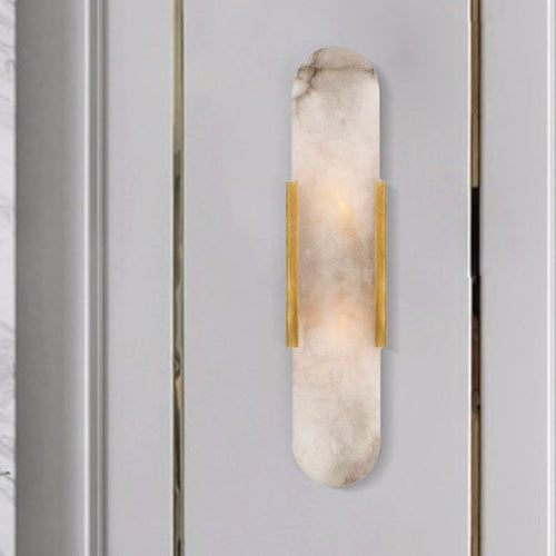2 Lichten Bar Flush Mount Koloniaal Goud/Zwart Marmeren Wandlamp Verlichting voor Eetkamer