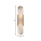 2 Lichten Bar Flush Mount Koloniaal Goud/Zwart Marmeren Wandlamp Verlichting voor Eetkamer