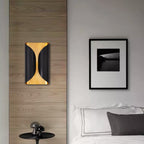 Koloniaal Stijl Rollende Oppervlak Wandlamp 2 Verlichting Metalen Wandgemonteerde Lamp in Zwart